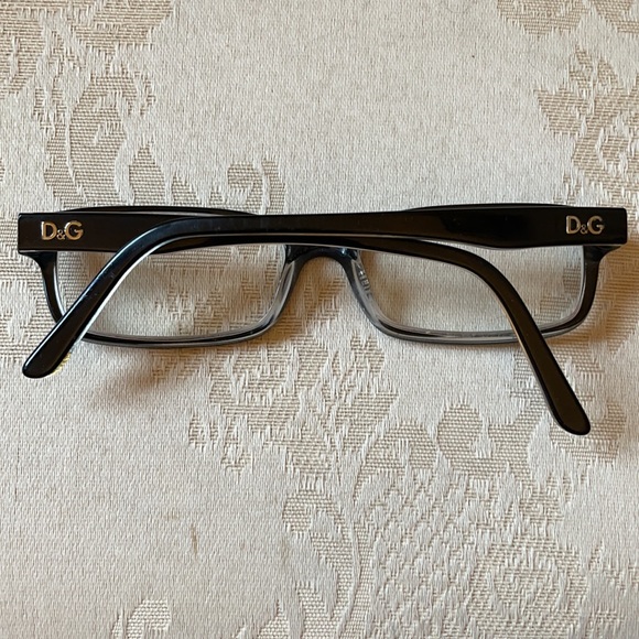 Dolce & Gabbana D & G black/clear prescription frames in EUC - Picture 2 of 13